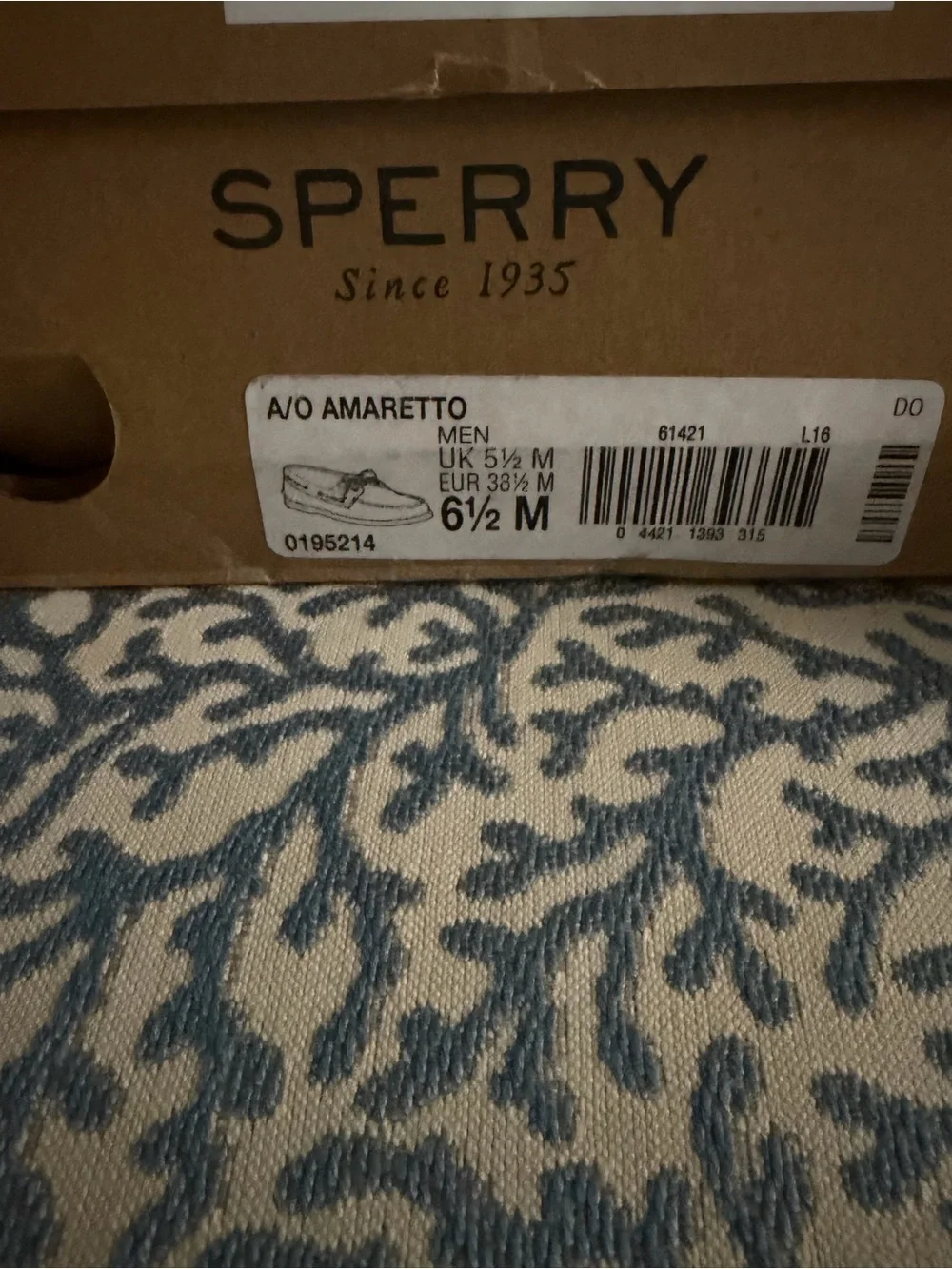 Boys Classic Sperry Top-Sider Authentic Original 2-Eye Boat Shoes Boys 6.5